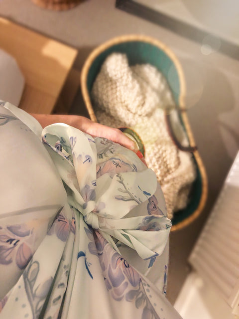 Baby Shower Gift - Mariposa Collection Kimono Robe